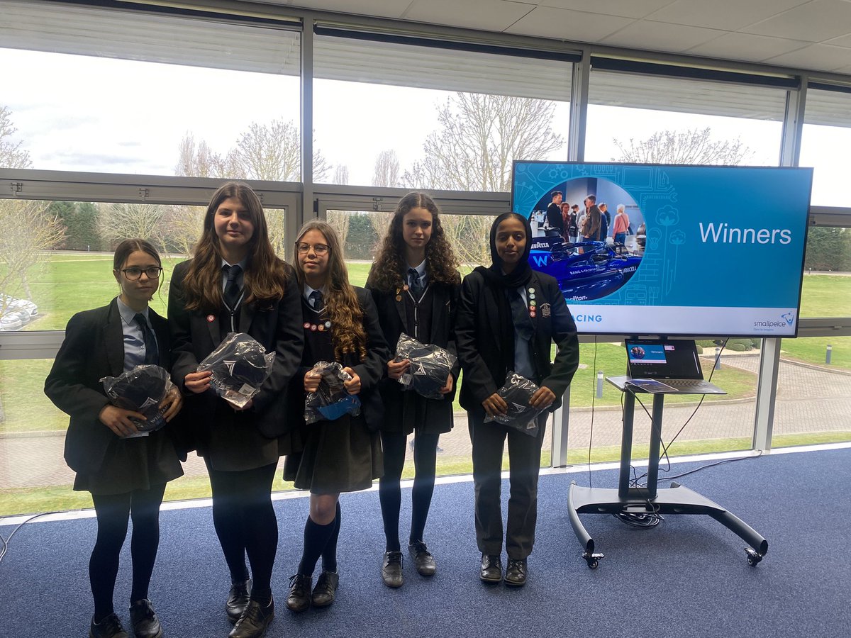 Well done to Team 8 for unanimously winning the autonomous car competition! #thinkingcapson #girlswhocode #WomenInSTEM <a href="/williamsf1/"></a> <a href="/CSTrips_Visits/">Chiswick School Trips and Visits</a> <a href="/ChiswickYear9/">Chiswick Year 9</a>