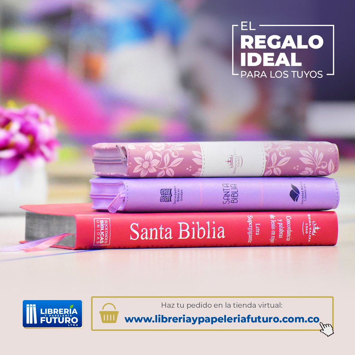 El regalo perfecto no exis...

¡Claro que existe! Con sus diseño exclusivo, femeninos y juveniles estos ejemplares se convierten en el obsequio ideal para sorprender a quienes más quieres. 

Encuentra estas referencias en nuestra tienda virtual libreriaypapeleriafuturo.com.co