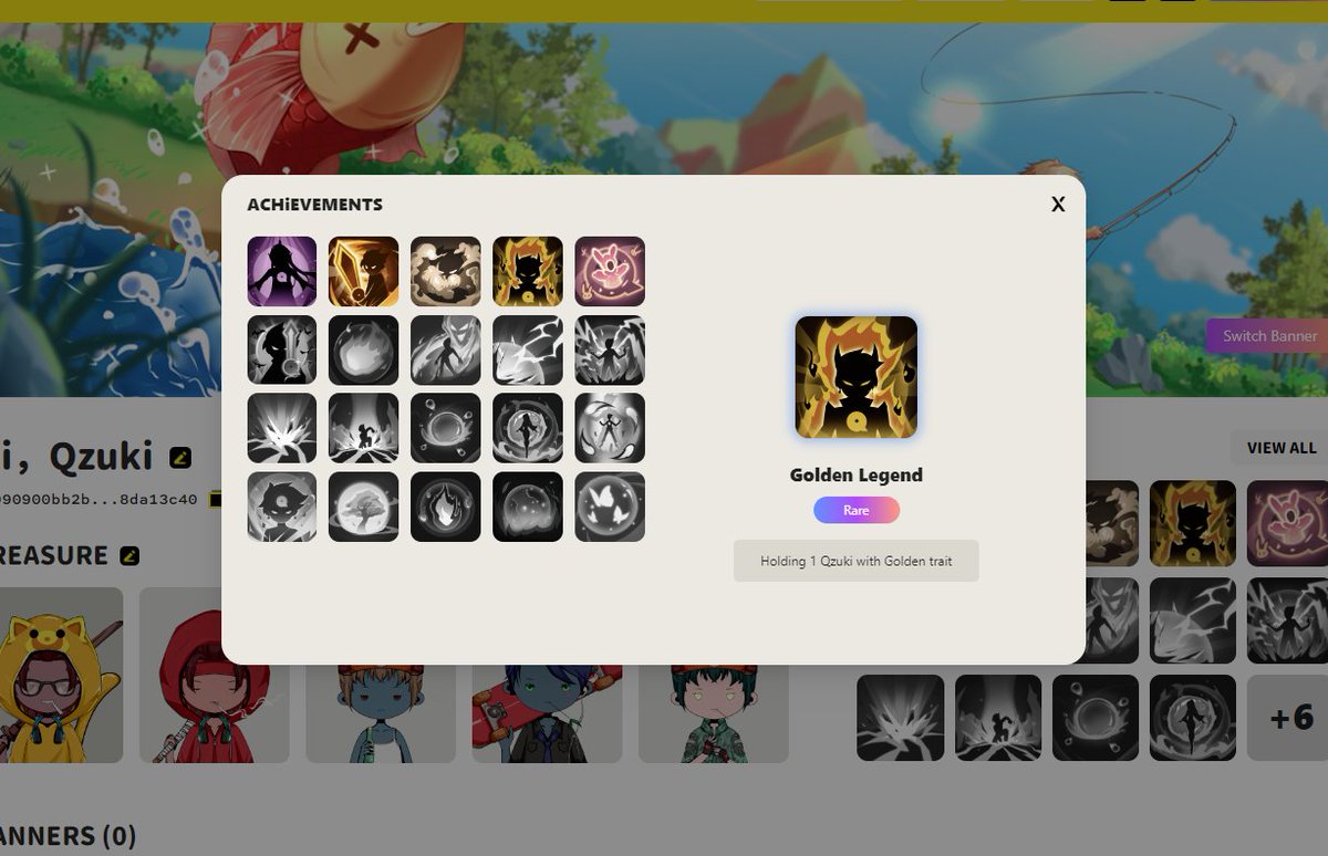 Hi fam

📢Collector Page is available now!
1. You can display your favorite #Qzuki NFT
2.Add and switch Banner NFT
3.Collect different types of Qzuki and you can get different badges
4. You can share your collectors page on Twitter

➡️qzuki.com

#NFT #NFTCommunity