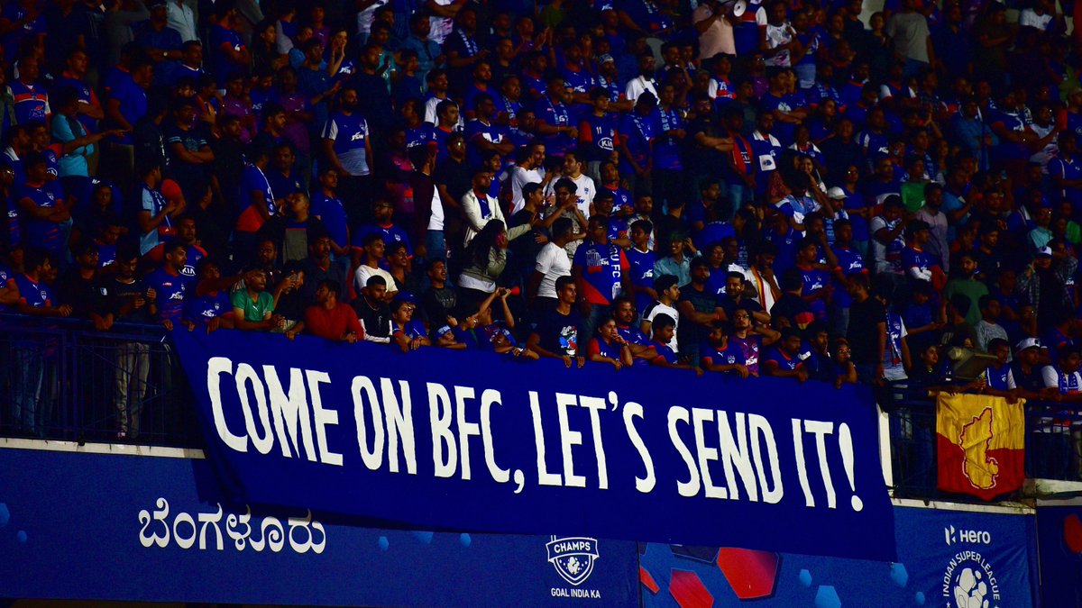 bengalurufc's tweet image. The message is loud and clear! ⚔️

#WeAreBFC #BFCKBFC #NothingLikeIt