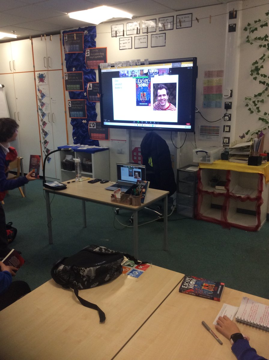 Beech (@beechfoxfield) on Twitter photo Year 6 have been enjoying taking part in the <a href="/Royal_Greenwich/">Royal Borough of Greenwich</a> Transition book club. We have now started reading 'Escape Room' by <a href="/edgechristopher/">Christopher Edge</a> and we are loving it so far! <a href="/foxfield/">FoxfieldPrimary</a> Year 6 have been enjoying taking part in the <a href="/Royal_Greenwich/">Royal Borough of Greenwich</a> Transition book club. We have now started reading 'Escape Room' by <a href="/edgechristopher/">Christopher Edge</a> and we are loving it so far! <a href="/foxfield/">FoxfieldPrimary</a>