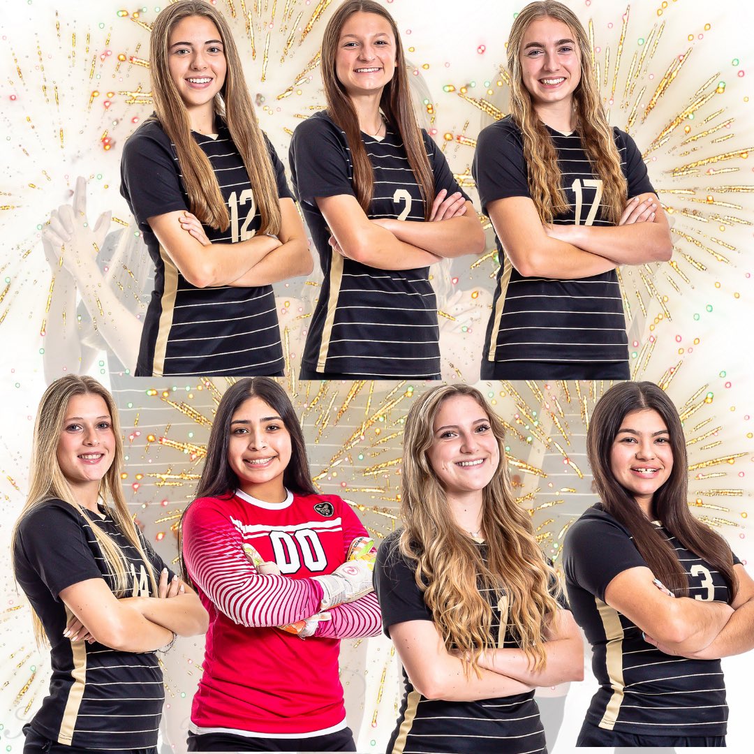 FosterSoccer's tweet photo. It’s GAME DAY and SENIOR NIGHT! Come out and help us celebrate these 7 amazing LADIES! Game times are 5:30/7:15💛⚽️🖤 #ptn #futr #SENIORS2023 https://t.co/K90YqC9dZq
