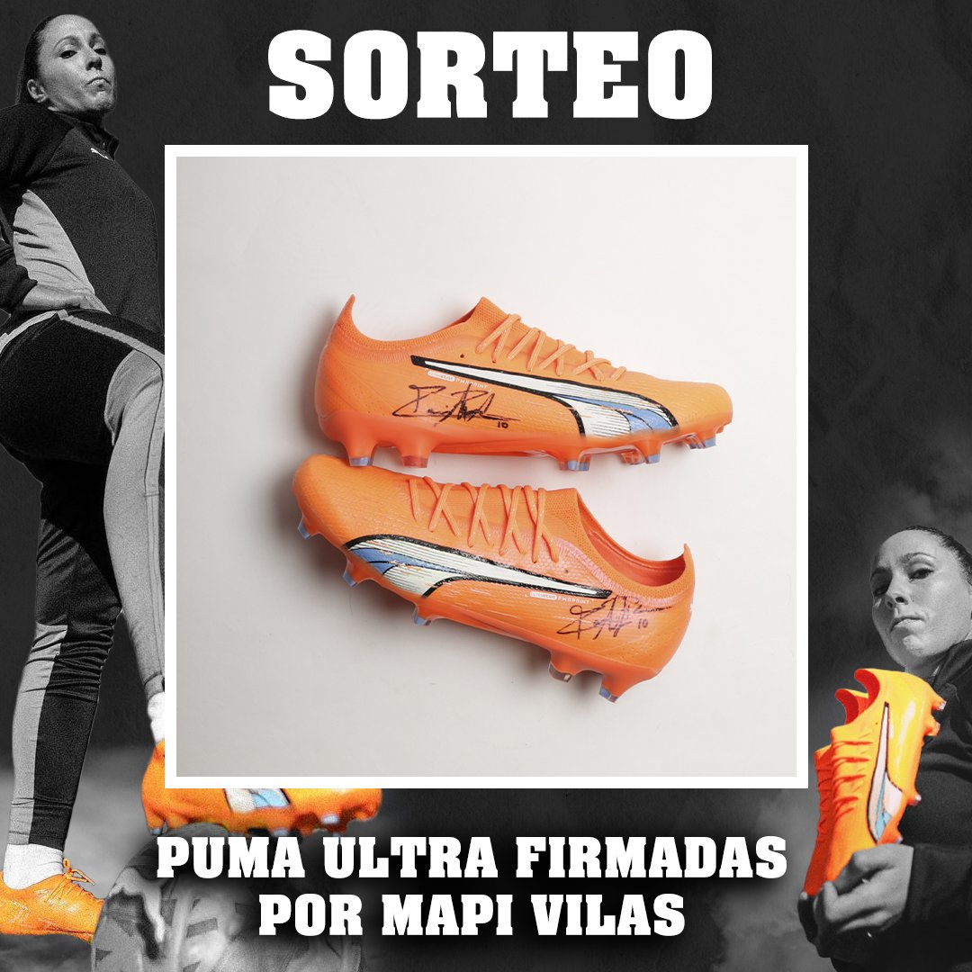 futbolmanianet's tweet photo. 🚨 ESTAMOS SORTEANDO LAS NUEVA PUMA ULTRA FIRMADAS POR MAPI VILAS 🚨
👀 Visita nuestra publicación de Instagram para saber cómo participar
👉 https://t.co/o8zBn3MweP
#sorteo #futbol #sorteofutbol #puma #pumaultra @maripaz_vilas https://t.co/FqDLEiCjsX
