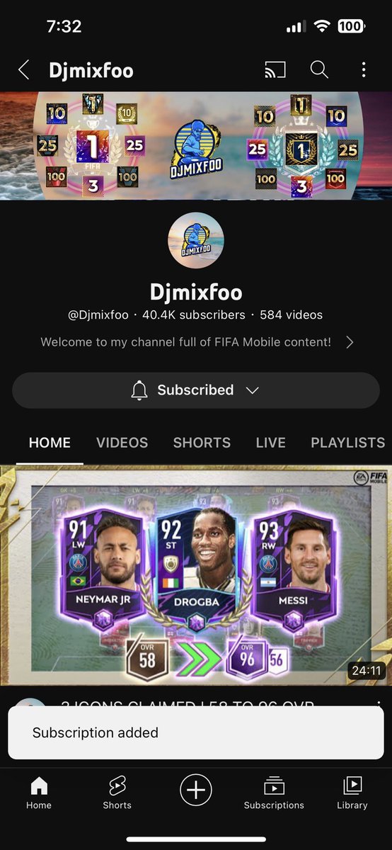 cjr1354's tweet photo. @djmixfoo @EAFIFAMOBILE Done https://t.co/RhjAn5whrp