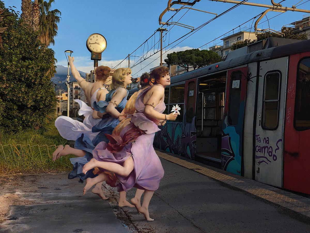 AlexeyKondakov's tweet photo. Train at 3:50PM

🖼 Original #art  Jacques Clement Wagrez "Quadriga of Cupid" https://t.co/B6y0wLnRAT