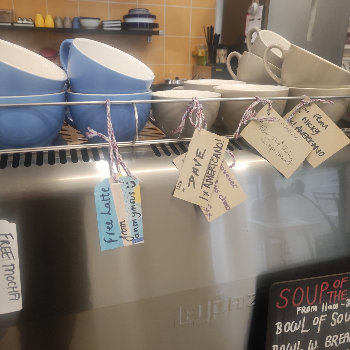 whelk_milk's tweet photo. Lunch time coffee at Rugby's flagship park. Well worth a visit and my team have stuck one behind the bar if anyone is feeling the pinch. https://t.co/9IYxoUEVgK