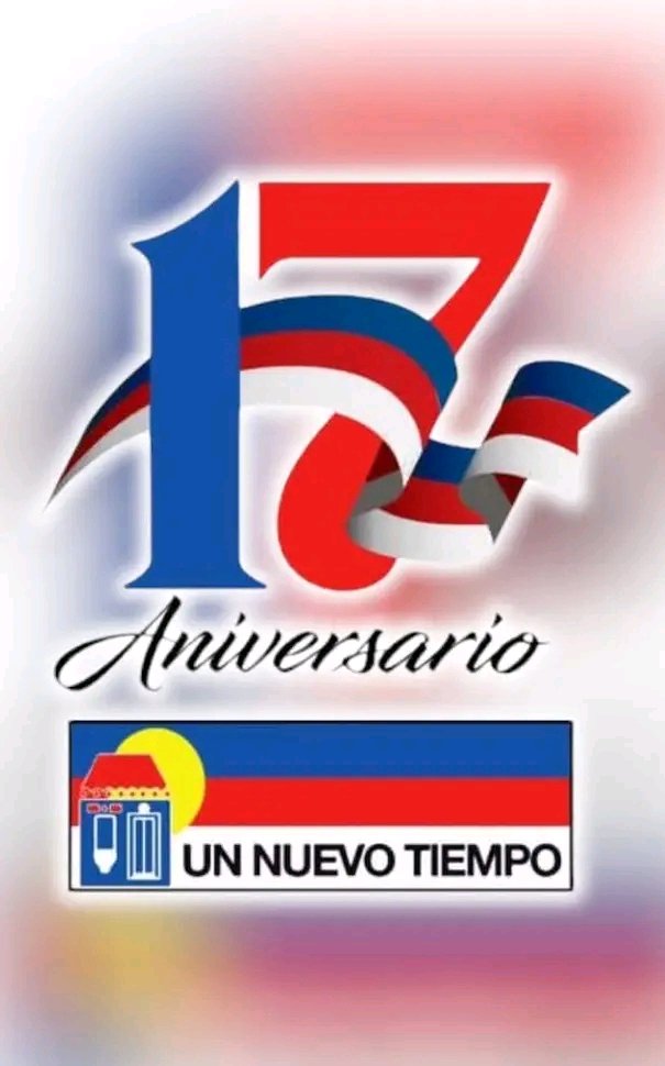Hoy #03mar. estamos de aniversario 
El partido UNT 17 años de existencia como organización política, siempre en la lucha por lograr restablecer la democracia y la libertad de Venezuela atra vez de elecciones libres, gusta y transparente
#UNT17AñosContigo
#SomosUNT