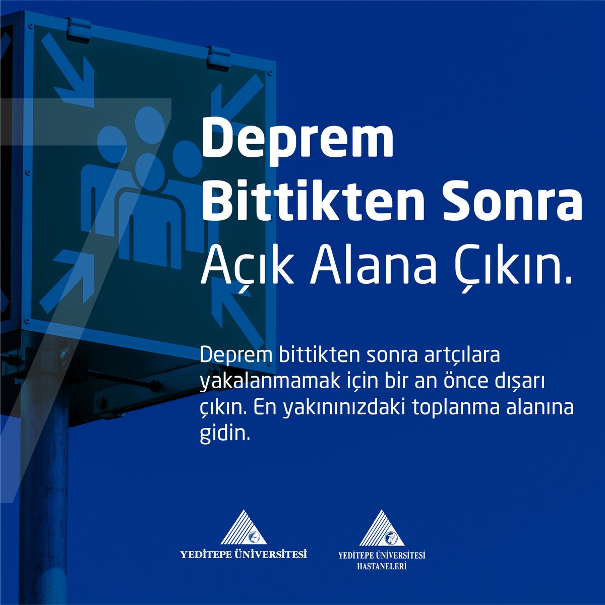 YeditepeUni's tweet photo. #yeditepeüniversitesi #deprem 
@fcelikmen 
@yeditepeunihst https://t.co/s3OFd259L3