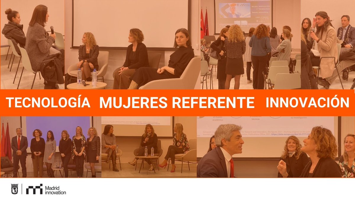 ¡Fin de una semana muy importante para #MadridInnovation! 

Se ha celebrado el primer 🗣️debate sobre #Mujer, #innovación y #tecnología  #MujerInntech

Gracias a todas las participantes: <a href="/Carolgg7/">Carolina Garcia Gomez</a>, Marta Huidobro, Patricia Gabaldón, <a href="/AnaIPerezG/">Ana Perez</a> , <a href="/GiselaOrtiz11/">Gisela Ortiz</a> y <a href="/oricircelli/">Oriana Circelli</a> 👏