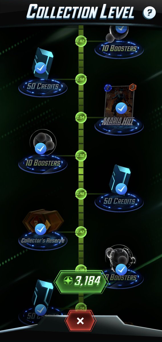 lor_millan's tweet image. @MARVELSNAP #pool3 is complete finally, maria hill was more illusive than she was in secret invasion