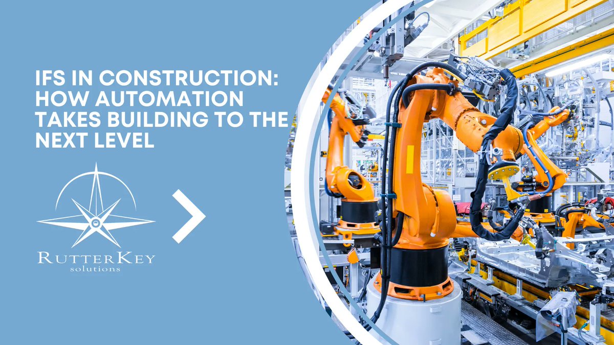 rutterkey's tweet photo. IFS &amp; RutterKey helps construction companies stay competitive in a rapidly changing market as they quickly adapt to innovative technologies. 

Read more here 👇 👇 👇 

https://t.co/s1FZnakhnT https://t.co/2FG3P8louu
