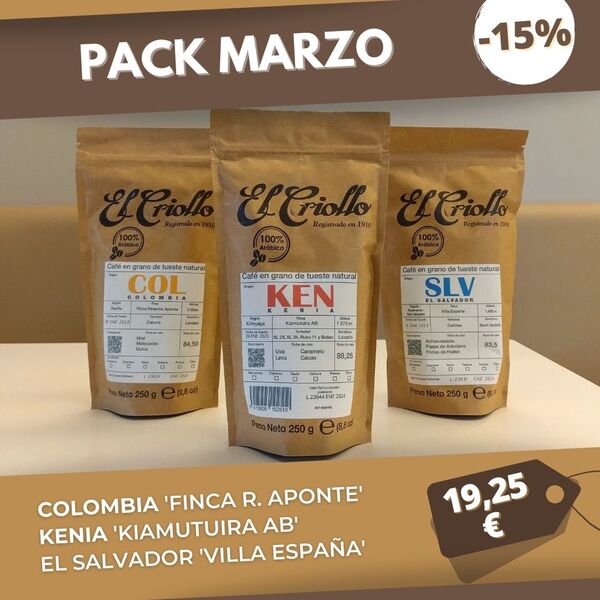 cafeselcriollo's tweet photo. ¡Ha llegado la Cincomarzada! Y no se nos ocurre un plan mejor para disfrutar de unos días de desconexión, que probando la increíble variedad de cafés de origen que incluye nuestro #PackDelMes 💥

Procedentes de Colombia, Kenia y El Salvador. . . Y tú, ¿con cuál te quedas? 🌎 https://t.co/U3KvqjLmyW