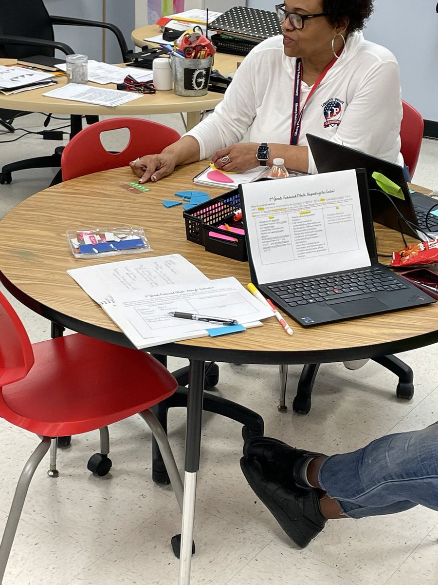 Practice perfect in PLC makes this a fantastic Friday! @TanishaAPLewis