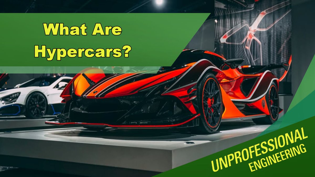 Listen: unprofessionalengineering.com/what-are-hyper…

Subscribe: unprofessionalengineering.com/subscribe

So you have a few million dollars sitting around? Maybe it is time for you to invest in a #Hypercar!! Not a crap old #supercar or a standard sports car, but a really fast, really fancy, almost one of kind ride!!