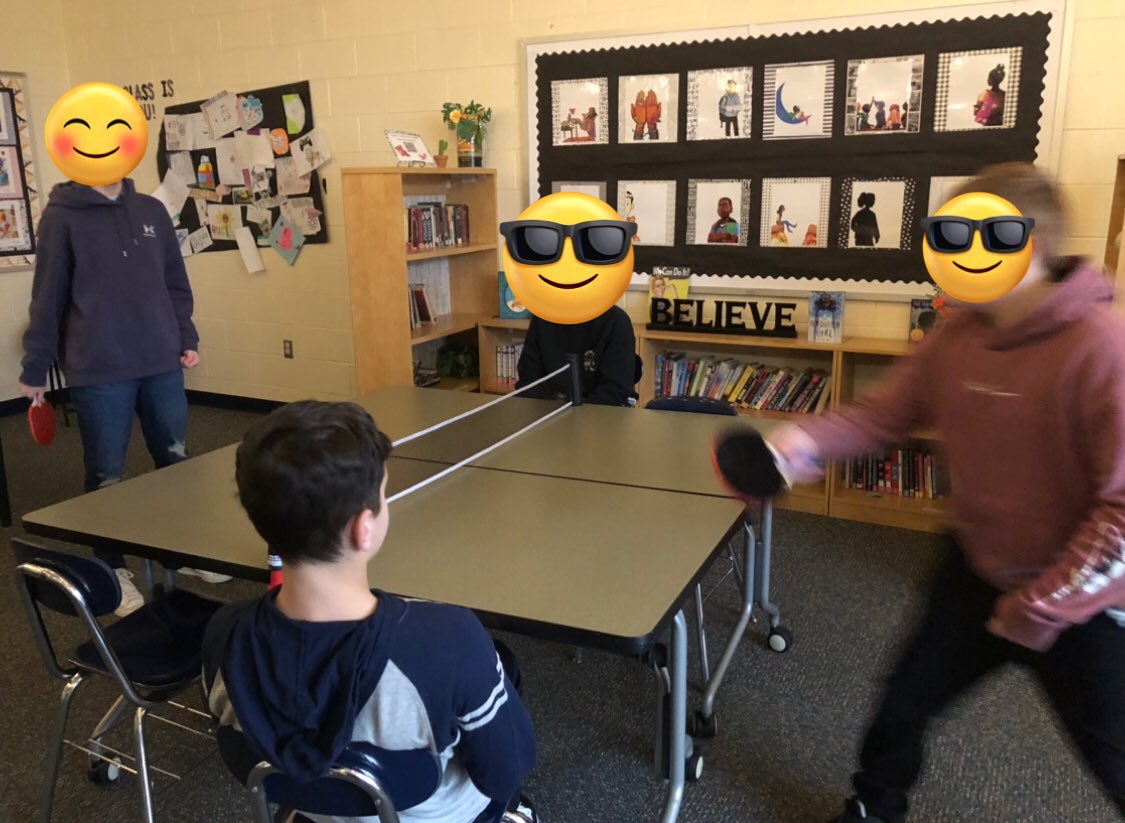 elstetson83's tweet photo. Fun start to Friday morning before the bell! 🏓 https://t.co/SP5FjyfZdr
