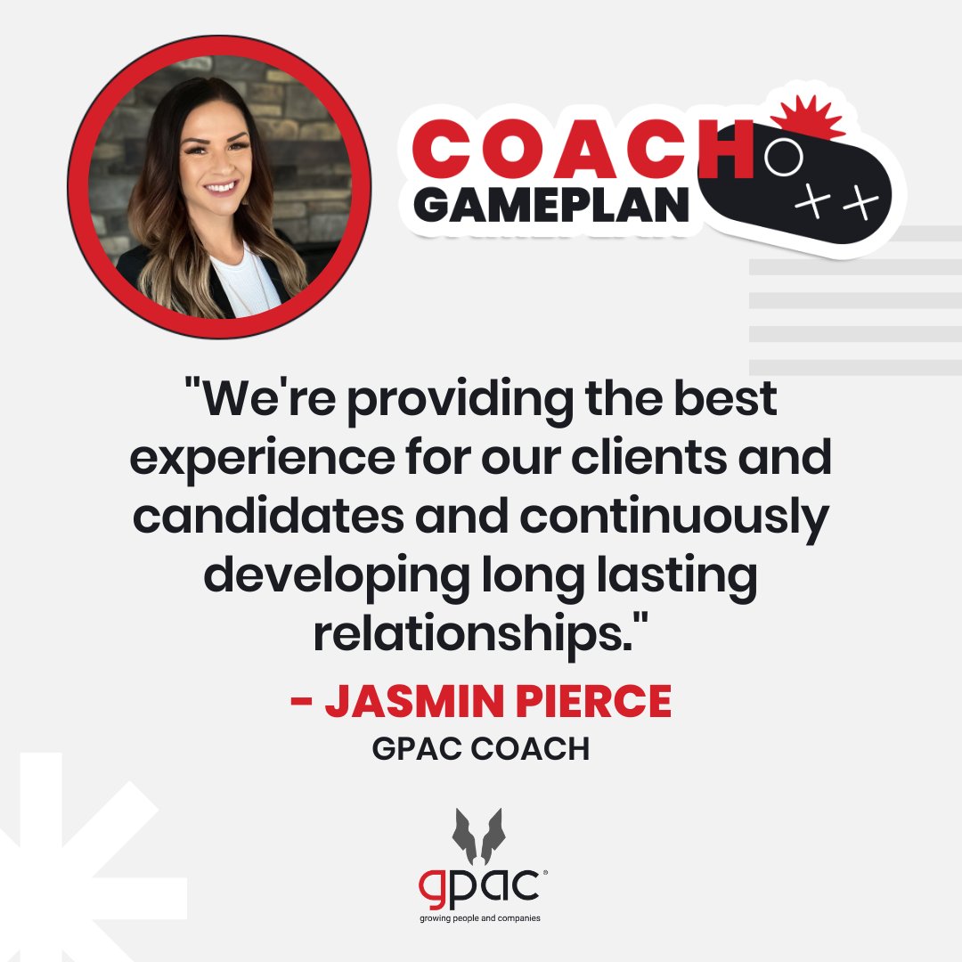 Our clients and candidates are our first and foremost priority. Gpac coaches and recruiters execute every plan with this mindset.
Visit gogpac.com and learn more about our winning team. 

#gogpac #gpac #recruiting #digitalrecruitment #recruitment101