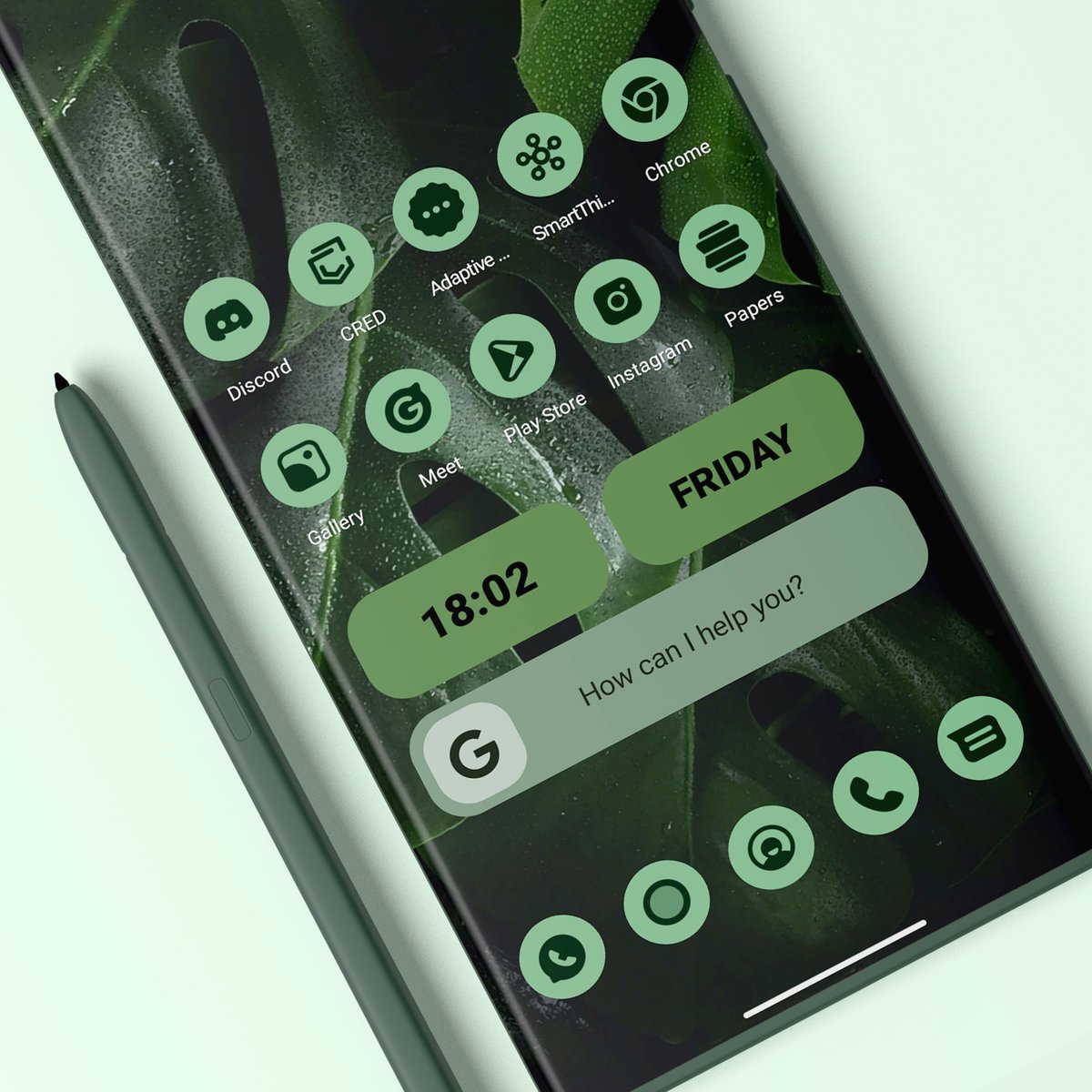 justnewdesigns's tweet photo. My Current home screen with Adaptive You Iconpack  💚

Get Adaptive You Iconpack Now, And it's on Sale with a Huge Introductory Discount. Don't miss it.
https://t.co/S0PqjEwNVJ

🎁3 Promo codes giveaway for Lucky Retweet. Result in 24 hours. https://t.co/mGresjqp81