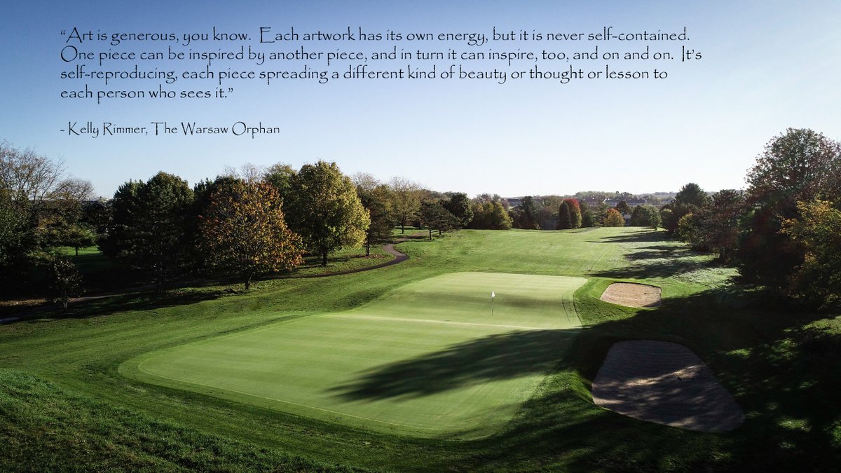 QuitnoGolf's tweet photo. Why we emulate the greats... #pioneerpointe #templates #artinspires https://t.co/7moGrXQOan