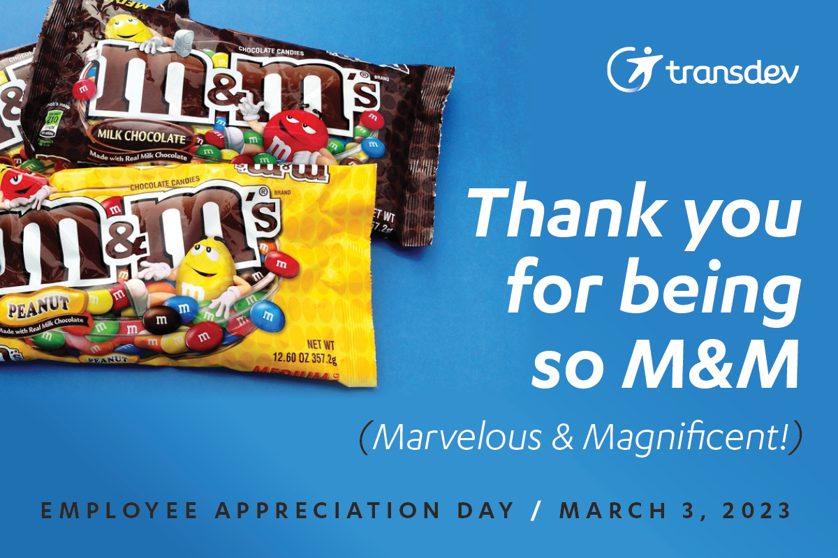 It’s #EmployeeAppreciationDay! Our people are anything but PLAIN. Today, and every day, we celebrate our teams for their tireless efforts in serving our passengers and our #communities. You are a TREAT to work with! #ThankYou #Grateful #YouRock