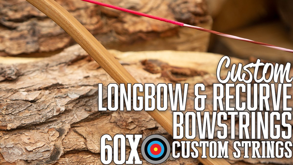60XCustomString's tweet photo. Gain more flexibility and control over your shooting than ever before with 60X Longbow and Recurve Bowstrings. ๐นMake sure to order your bowstring length, not the bowโs AMO length.
https://t.co/dmgMr5yQxz
#60xcustomstrings #longbow #recurve #bowstrings #archery #custombowstrings https://t.co/elG8i6jAHx