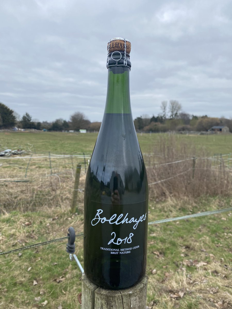 elstonandson's tweet photo. NEW IN, @bollhayes 2018 Naturally Sparkling #finecider . The latest bottling in this style from Bollhayes. Excellent with food, perfect for a celebration or just when you want to treat yourself. #cider #devoncider #devon
https://t.co/fY9D3tGfm4 https://t.co/47422NZnP9