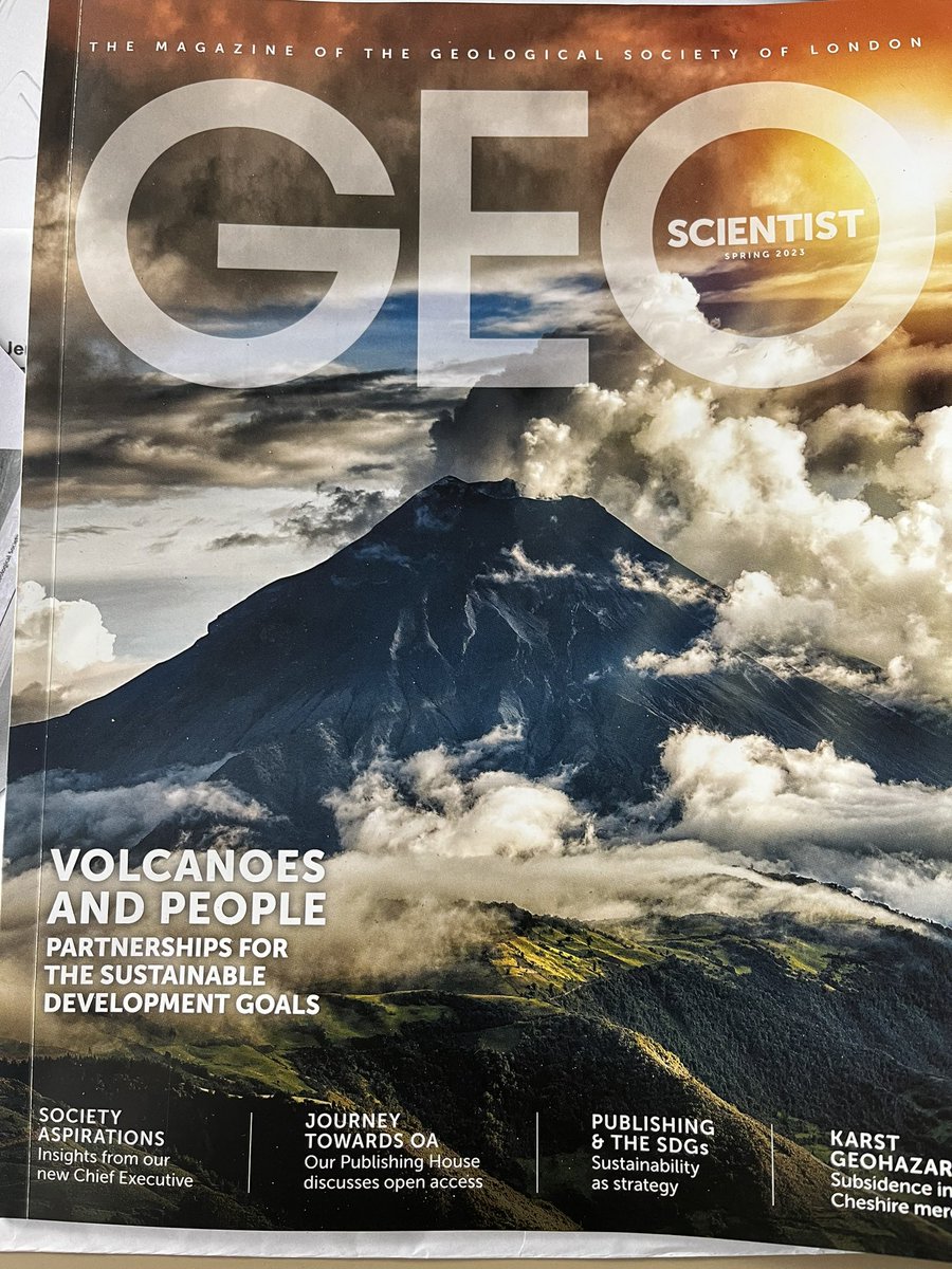 ProfJenniBarclay (@volcanojenni) on Twitter photo Volcanoes 🌋 & People !
Fab surprise to have <a href="/StrevaProject/">STREVA</a> make front cover of <a href="/geoscientistmag/">Geoscientist</a> Thanks for chance to share the magic of interdisciplinary partnerships! <a href="/IGecuador/">Instituto Geofísico</a> <a href="/sgcol/">Servicio Geológico Colombiano</a> <a href="/uwiseismic/">UWISeismic Research</a> @BGSvolcanology <a href="/ueaenv/">UEA School of Environmental Sciences</a>
Online article here: geoscientist.online/sections/featu… Volcanoes 🌋 & People !
Fab surprise to have <a href="/StrevaProject/">STREVA</a> make front cover of <a href="/geoscientistmag/">Geoscientist</a> Thanks for chance to share the magic of interdisciplinary partnerships! <a href="/IGecuador/">Instituto Geofísico</a> <a href="/sgcol/">Servicio Geológico Colombiano</a> <a href="/uwiseismic/">UWISeismic Research</a> @BGSvolcanology <a href="/ueaenv/">UEA School of Environmental Sciences</a>
Online article here: geoscientist.online/sections/featu…