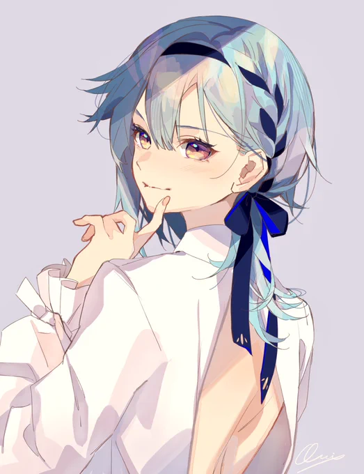 エウルアさん待ってます #原神  #エウルア  #Genshin_Impact 