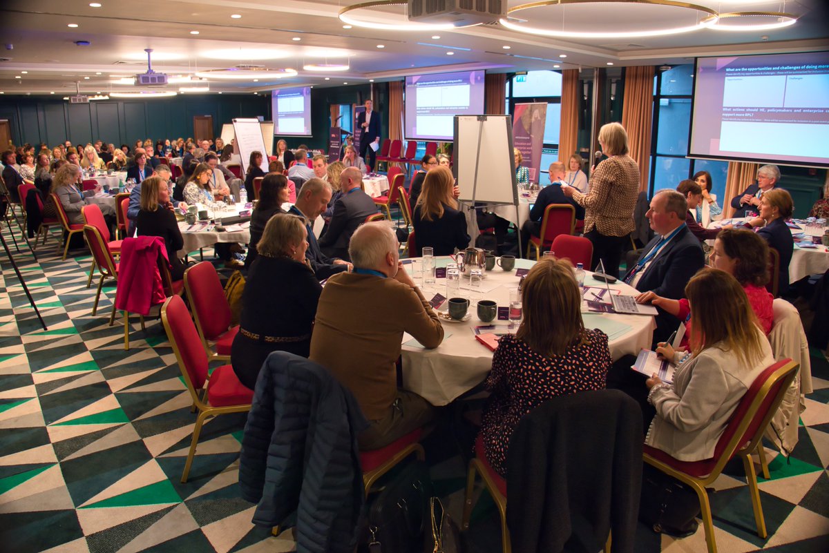Thank you to everybody who travelled from around the country and beyond to join us at our #RPLforEnterprise Think In. It was wonderful to hear from learners, higher education, enterprise, and  policymakers about their experiences with #RPL and their vision for its future.