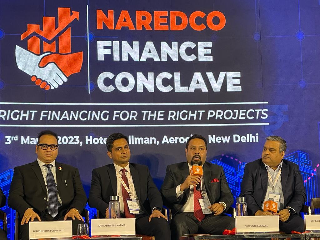 sbi_ventures's tweet photo. “Capital providers must emphasise on asset management and construction oversight for every project. Extensive due diligence around costs is essential before investment in any project.”- Vivek Agarwal, PIO, @ISwamih
#NAREDCOFinanceConclave #PlatinumPartnership #LeadershipAddress https://t.co/skgrX9wQLP