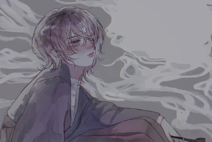 【お知らせ】こちらイラストを担当させていただきました。落ち着きのある声色が素敵なので、是非聴いてみてください〜この度はご依頼いただきありがとうございます。  