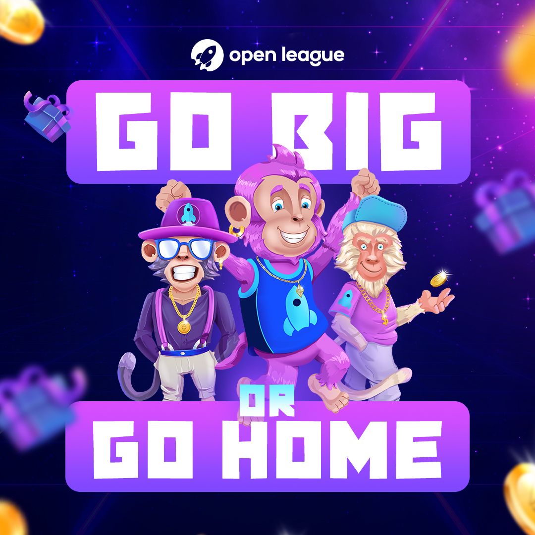 OpenLeague's tweet photo. ๐ฅ Break records and rake in cool rewards in Open League.
Show the world what youโve got. Join the fun now ๐
#OpenLeague #PlayToEarn #P2E #cryptogaming #MobileGamingUpgrade #ByeBoringGames #GameOn https://t.co/cCymAqbXU0