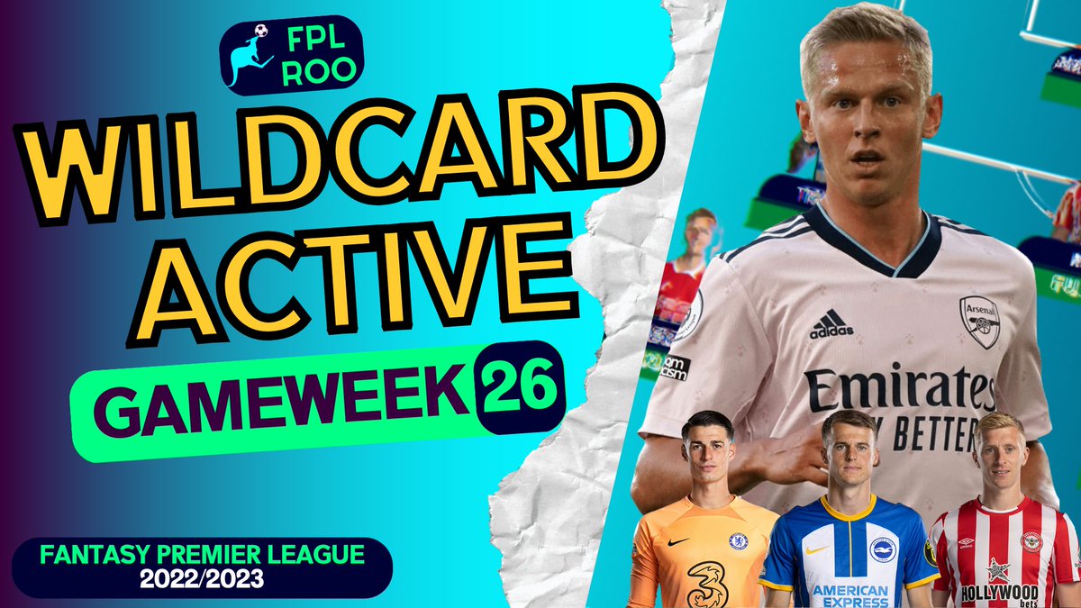 FPLRoo's tweet photo. CHIP + TRANSFER STRATEGY GW26-GW34
New #FPL video out now discussing wildcard and chip/transfer strategy from GW26-GW34.
WATCH HERE📺https://t.co/Lfky6wujdx
Any retweets/shares appreciated🙏
#FPLCommunity #FantasyFootball #FPLAus #FPLUK #FPLUSA #GW26 #WC26 https://t.co/SXdKkK7a5k