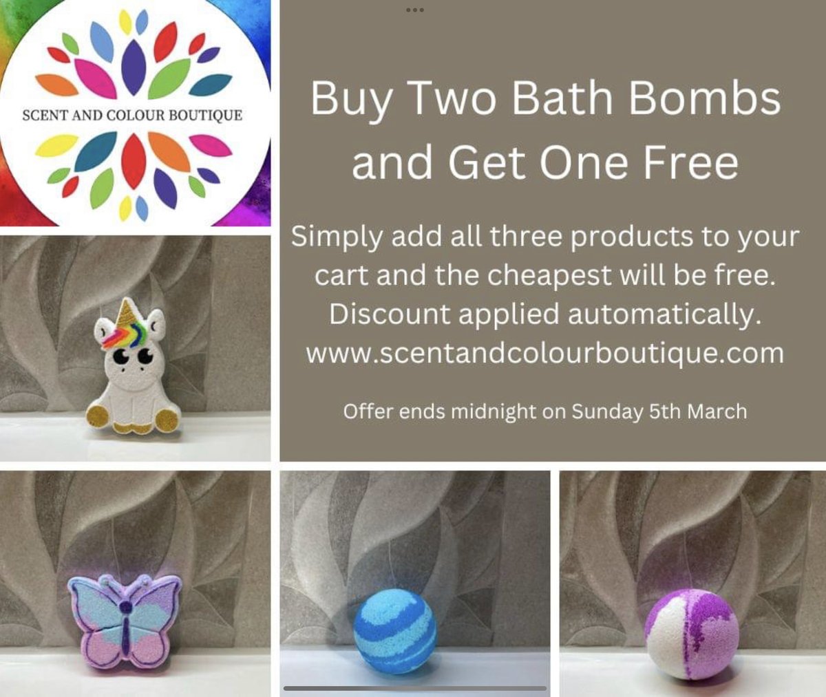 colour_scent's tweet photo. #buytwogetonefree#scentandcolourboutique#bathbombs https://t.co/95gUQLplHS