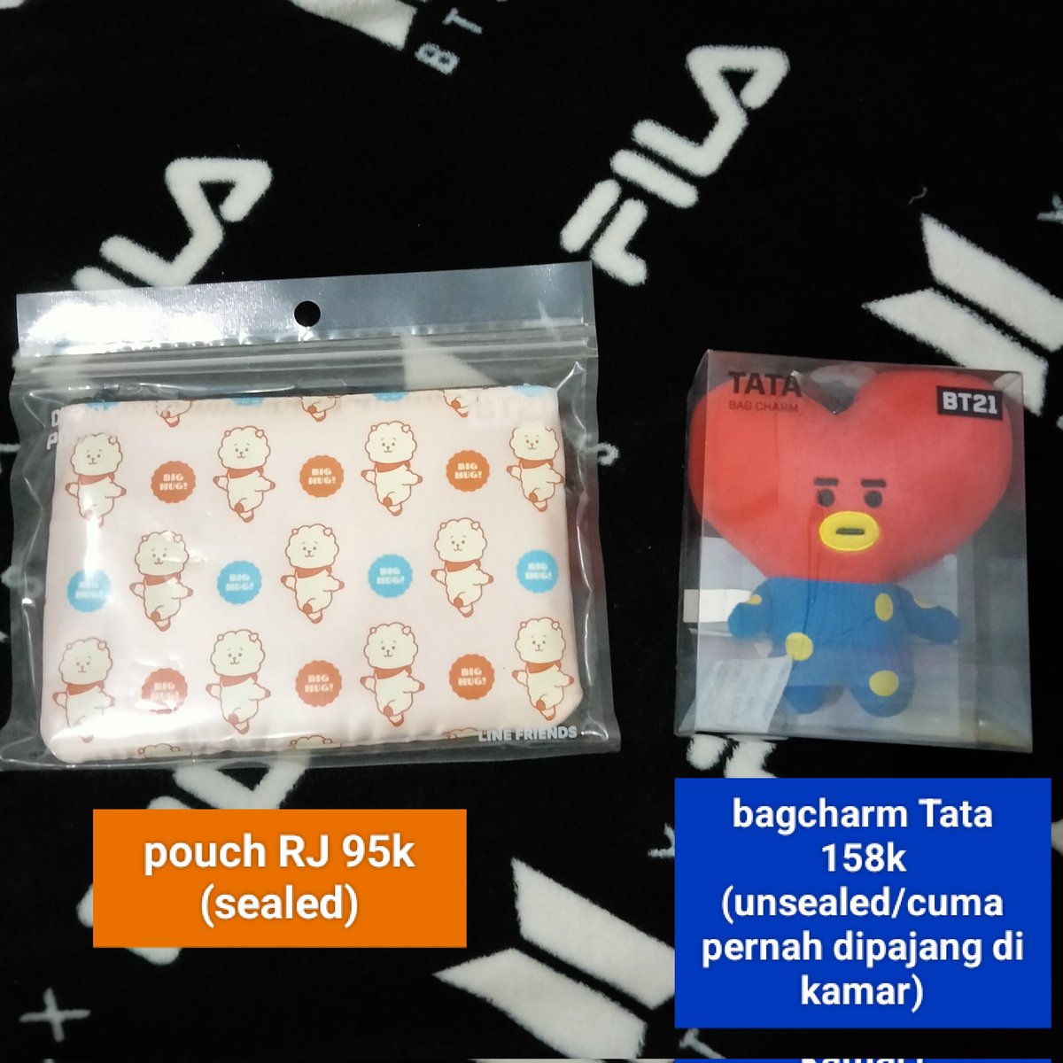 cartsyjw's tweet photo. wts want to sell lfb ready ina official BT21

Pouch character RJ 95k
Bagcharm tata 158k

📌include packing + adm sh0pee
📍dom bogor https://t.co/3tb0nZUvGF