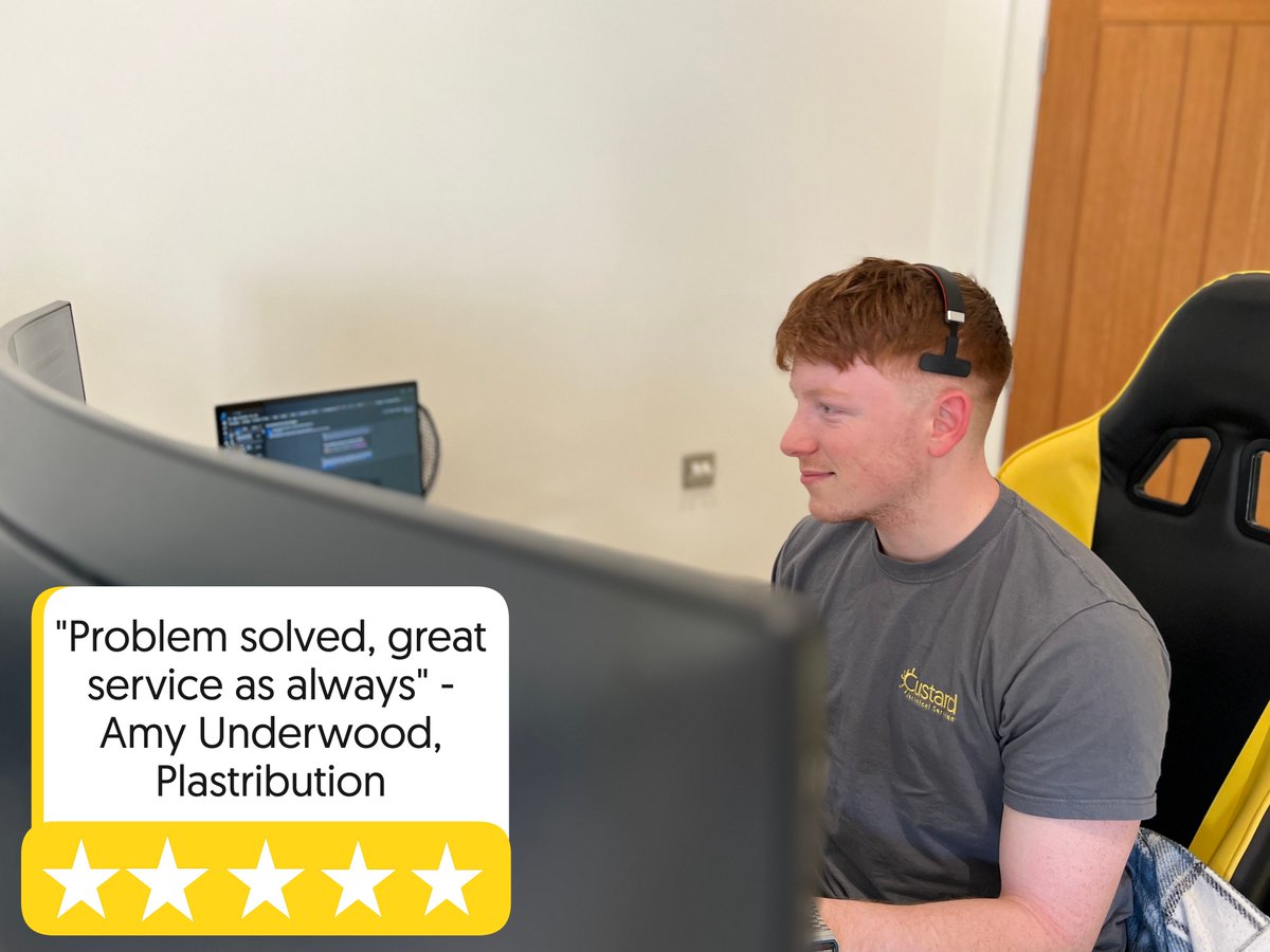 Custard Technical Services Ltd tweet media