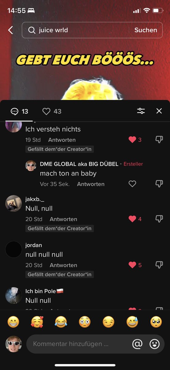 Body Count kommentieren… ist das ein Trend drn ich verpasst habe?