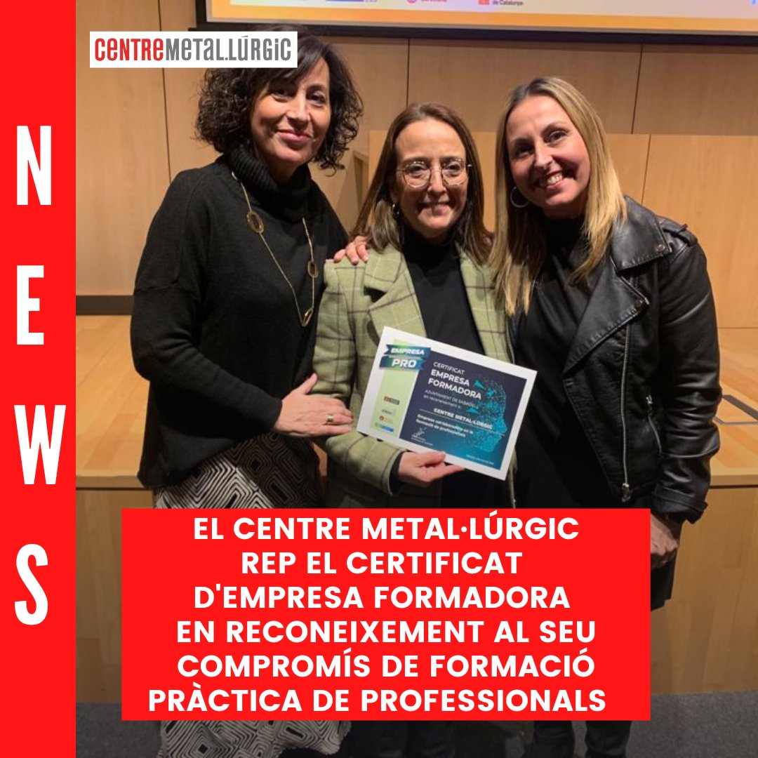 @centreminfo (@centreminfo) on Twitter photo La Presidenta del Centre Metal.lúrgic, Sra. Alicia Bosch ha recollit el Distintiu d'EMPRESA FORMADORA atorgat per l'Aj de Sabadell en el marc de SBD FIRA PRO: FORMACIÓ I TREBALL, en reconeixement a la dedicació i compromís en la #formació pràctica a les persones. <a href="/aliciabosch1/">alicia bosch</a> La Presidenta del Centre Metal.lúrgic, Sra. Alicia Bosch ha recollit el Distintiu d'EMPRESA FORMADORA atorgat per l'Aj de Sabadell en el marc de SBD FIRA PRO: FORMACIÓ I TREBALL, en reconeixement a la dedicació i compromís en la #formació pràctica a les persones. <a href="/aliciabosch1/">alicia bosch</a>