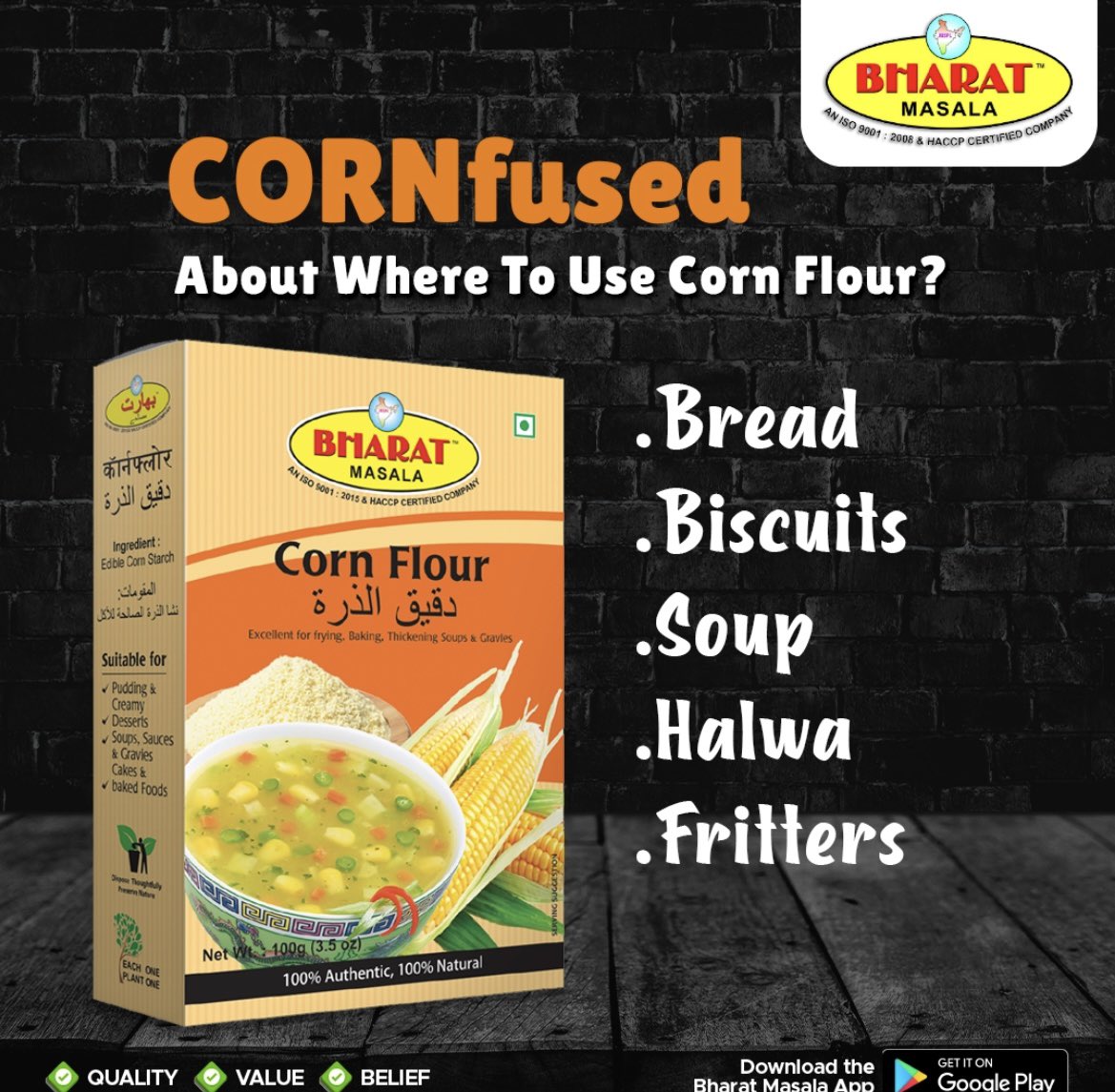 Looking for a versatile ingredient that can add a touch of magic to your cooking and baking? Look no further than cornflour! 🌽

#cornflour #cookingtips #bakingtips #glutenfree #versatileingredients #kitchenhacks #blackpepper #food #foodie #foodporn #garlic #turmeric #spices