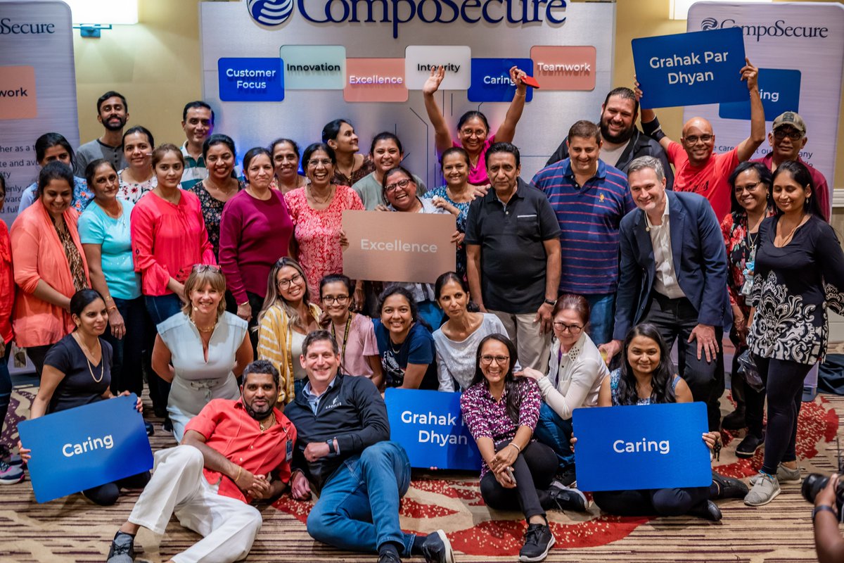 CompoSecure's tweet photo. It's #EmployeeAppreciationDay and today, as always, we salute our dedicated, hardworking, committed, smart and generous workforce. A strong team makes for an even stronger CompoSecure. https://t.co/7JJpukAK84

#Employees #OurTeam https://t.co/BVrLDmWRW6