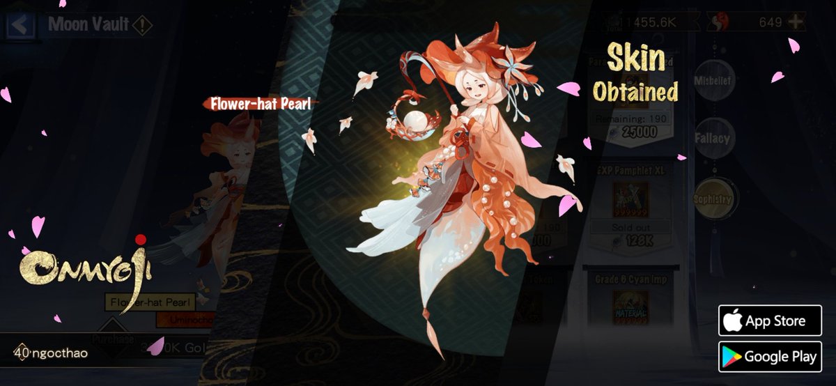thanh2007885's tweet photo. #Onmyoji# I got a brand new rare skin! Check it out and try your luck! https://t.co/3chGaDBxHD