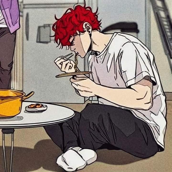 ㅤㅤLanjut makan dengan khidmat—sembari menggumamkan kata: ‘terima kasih’ tanpa suara.