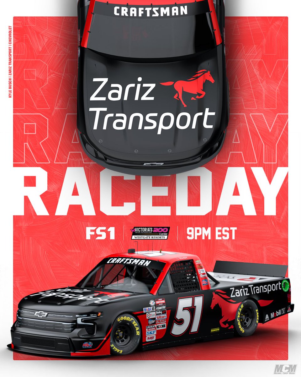 I never thought I would ever design a NASCAR Craftsman Truck Series entry, but here we are!

Best of luck to Kyle and KBM in tonight’s race 👊 

#NASCAR | #VictoriasVoice200