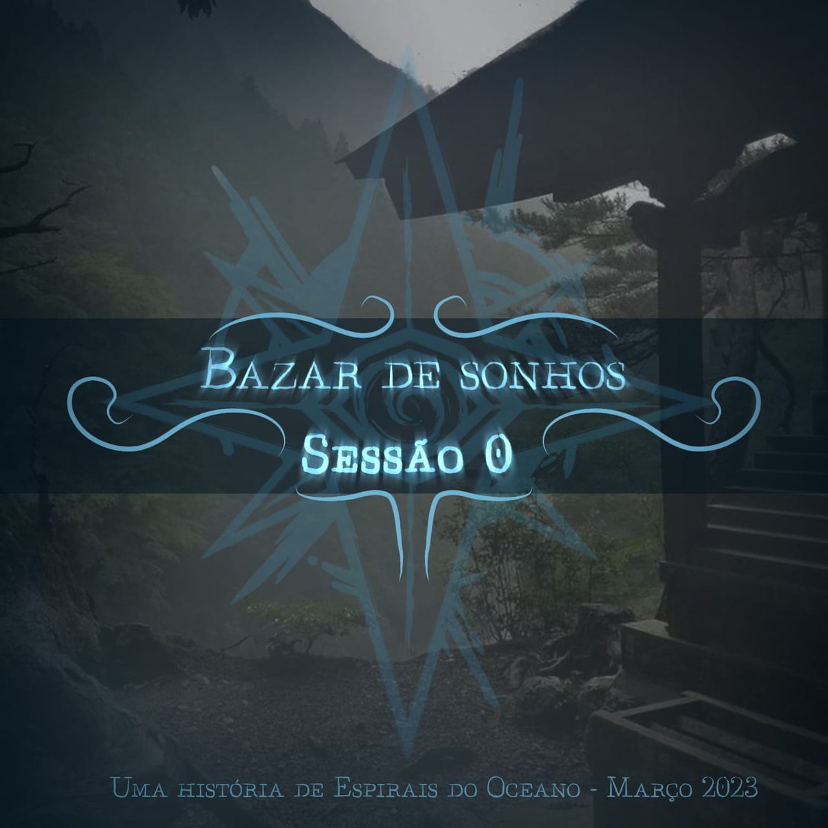 Em breve teremos novidades sobre a data de <a href="/espiraisrpg/">Espirais do Oceano RPG</a>, mas pra quem está acompanhando, esse mês vai ser a sessão 0, dentro do universo e com influência direta na história principal. Bazar de Sonhos é uma oneshot e vai se passar 10 anos antes da campanha, no sistema Little Fears