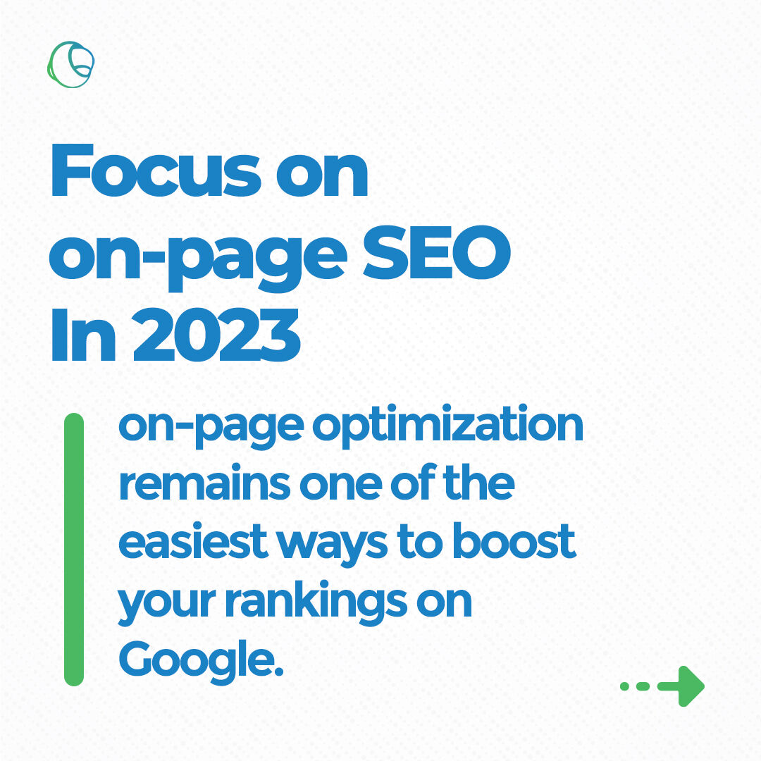 Dotit1's tweet photo. SEO Tips 2023 To Conquer Search
1. Focus on on-page SEO In 2023, on-page optimization remains one of the easiest ways to boost your rankings on Google.
2. Don’t neglect technical SEO
3. Don’t settle for low-quality content (ever)
#DotIT #SEOTips2023 #SEO https://t.co/BOsMWTiTio