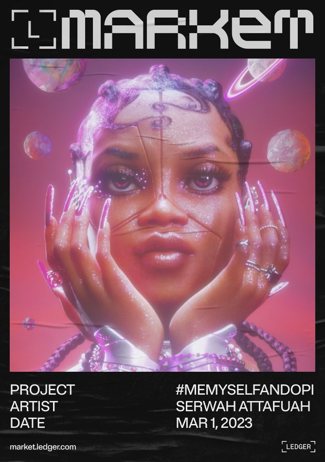 Our <a href="/OPI_PRODUCTS/">OPI</a> NFT drop on [ Ledger ] Market features gorgeous artwork created by <a href="/serwah_attafuah/">SΞRWAH</a>, <a href="/paulinaalmira/">metaverse cutie ★彡</a>, <a href="/jessicaticchio/">Jessica Ticchio</a> &amp; <a href="/MikaelaStaffor5/">Mikaela Stafford</a>.

Don't miss the chance to mint one of their pieces - you might just grab a 1/1 edition! market.ledger.com/drop/memyselfa…