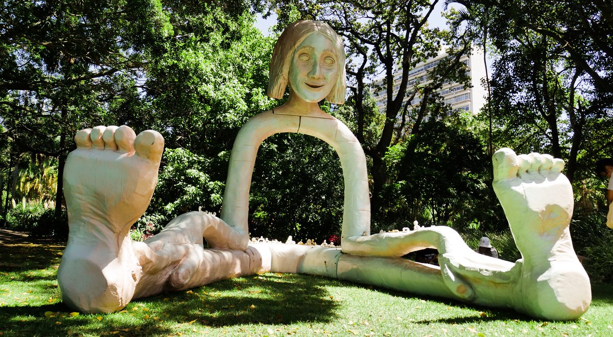 CityofCT's tweet photo. The 2023 edition of the International Public Arts Festival kicked off at the Company’s Garden this week.  The City of Cape Town is continuing its partnership with Baz-Art by supporting the seventh instalment of the public art festival. 

See: https://t.co/KIAbQEHWNy

#CTEvents https://t.co/PjRApOl1Hp