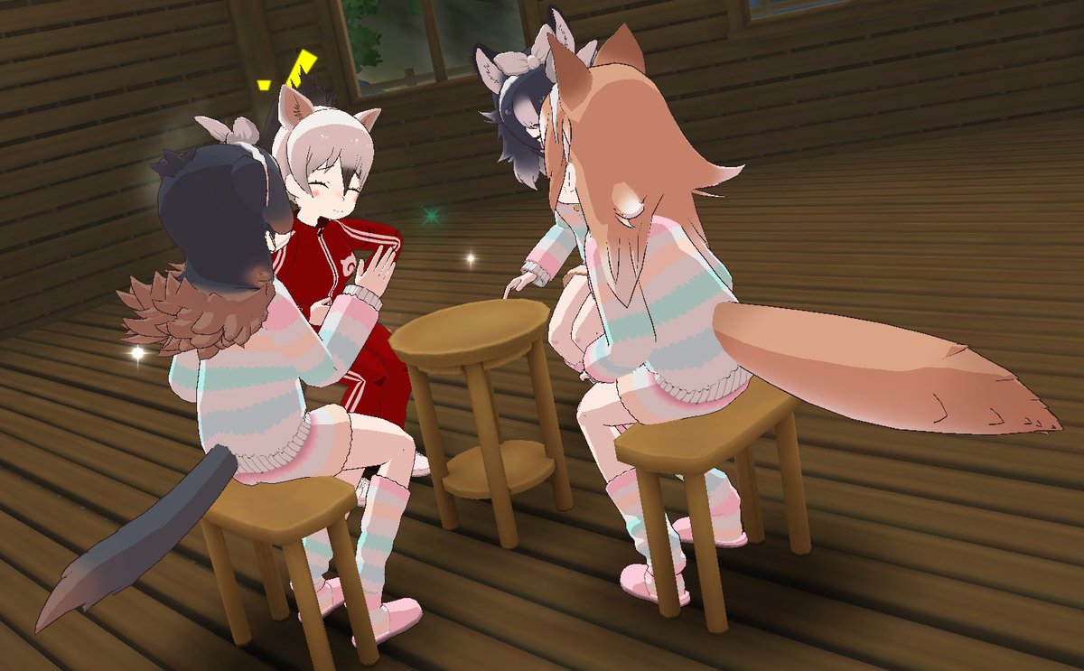 わいわい幸が薄いパジャマパーティー 