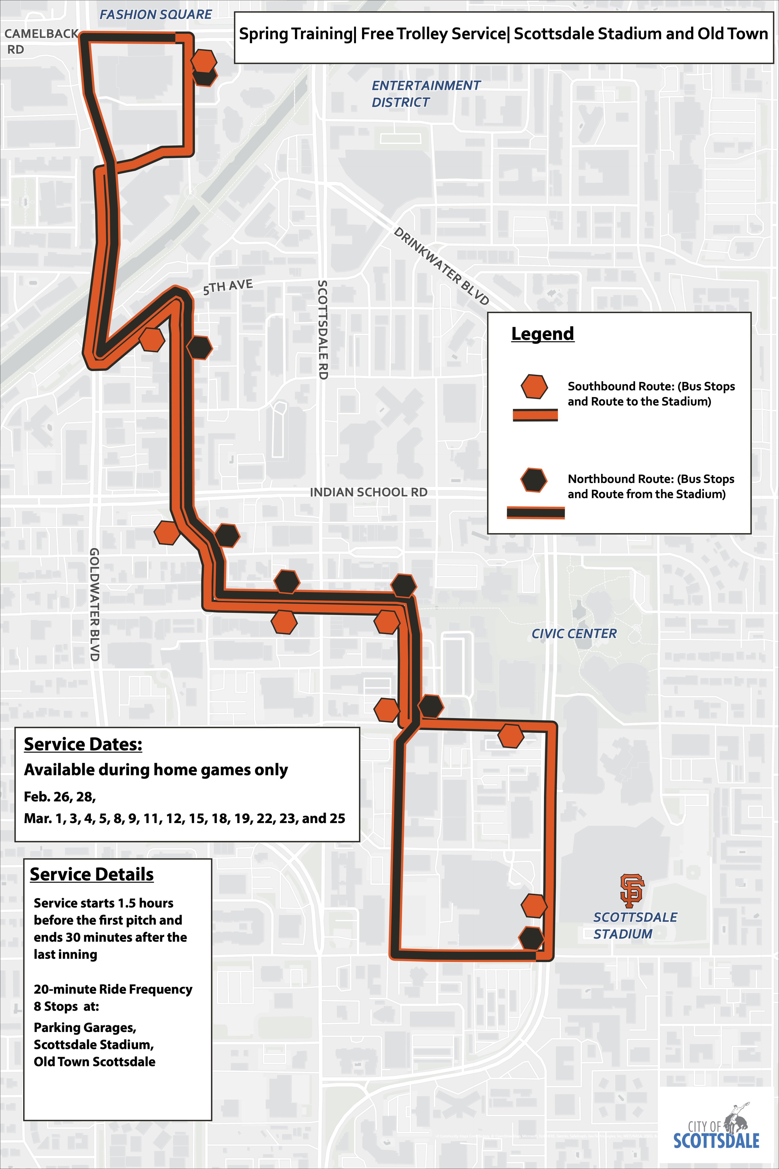 City of Scottsdale on Twitter "Scottsdale Trolley offers free special