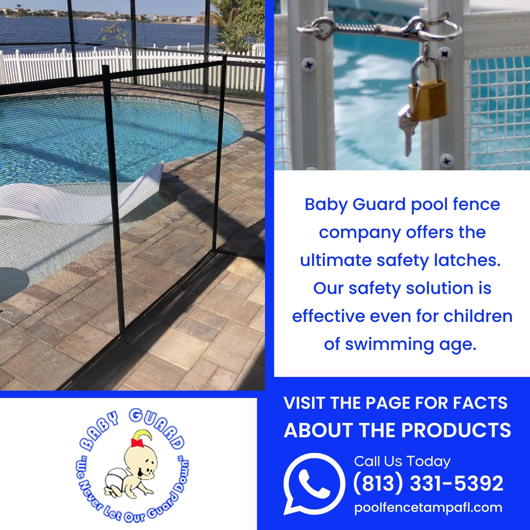 poolfencetampa's tweet photo. ✅ Our mission is to help you ensure your pool is safe for your children, so you can relax and enjoy the summer months with your family.
Child-proof your pools today!
🌐 https://t.co/dkxEzSuzyy
📞 (813) 331-5392
#WestCoastBabyGuard #poolfence #fence #childsafety #poolsafety https://t.co/2lIQsdY13Z