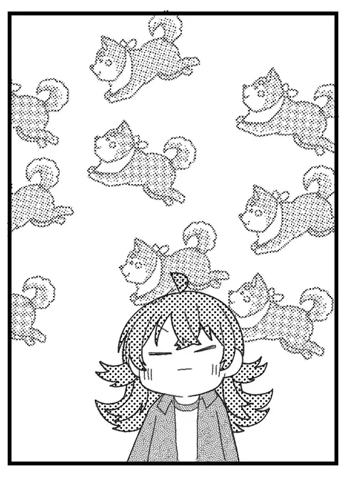 前回虎スタンプで今回マメ丸スタンプを作った
(このコマ以降使い道特になし 